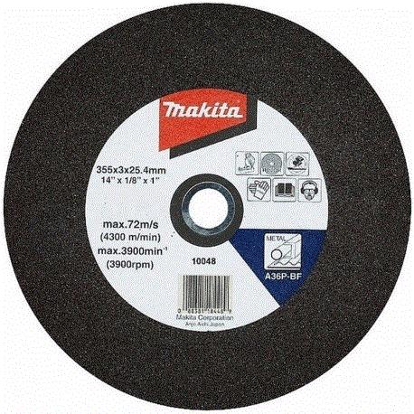355mm Đá cắt sắt Makita B-10730