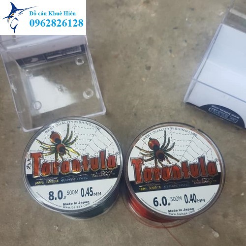 Cước câu cá nhện TARANTULA 500m cước câu cá nhện  (cam kết đổi trả trong 2 tuần đầu)