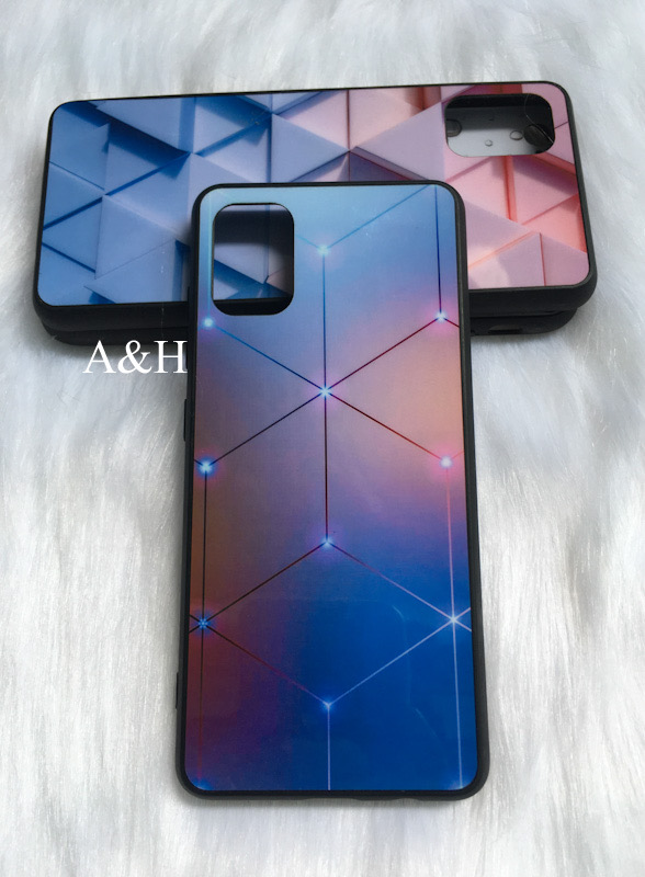 [HCM]ỐP lưng mặt kính cường lực Dòng SAMSUNG galaxy A51 A71