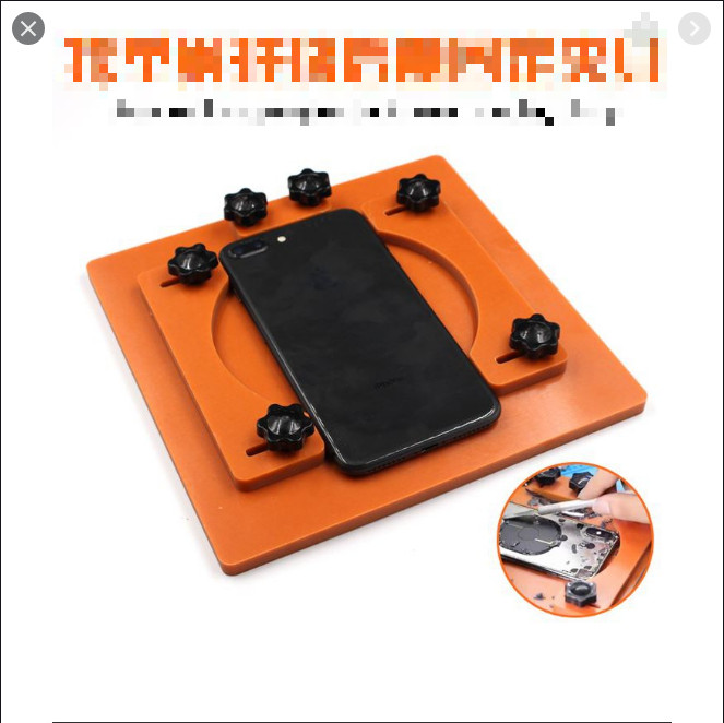 Đế tách kính lưng và định vị iPhone