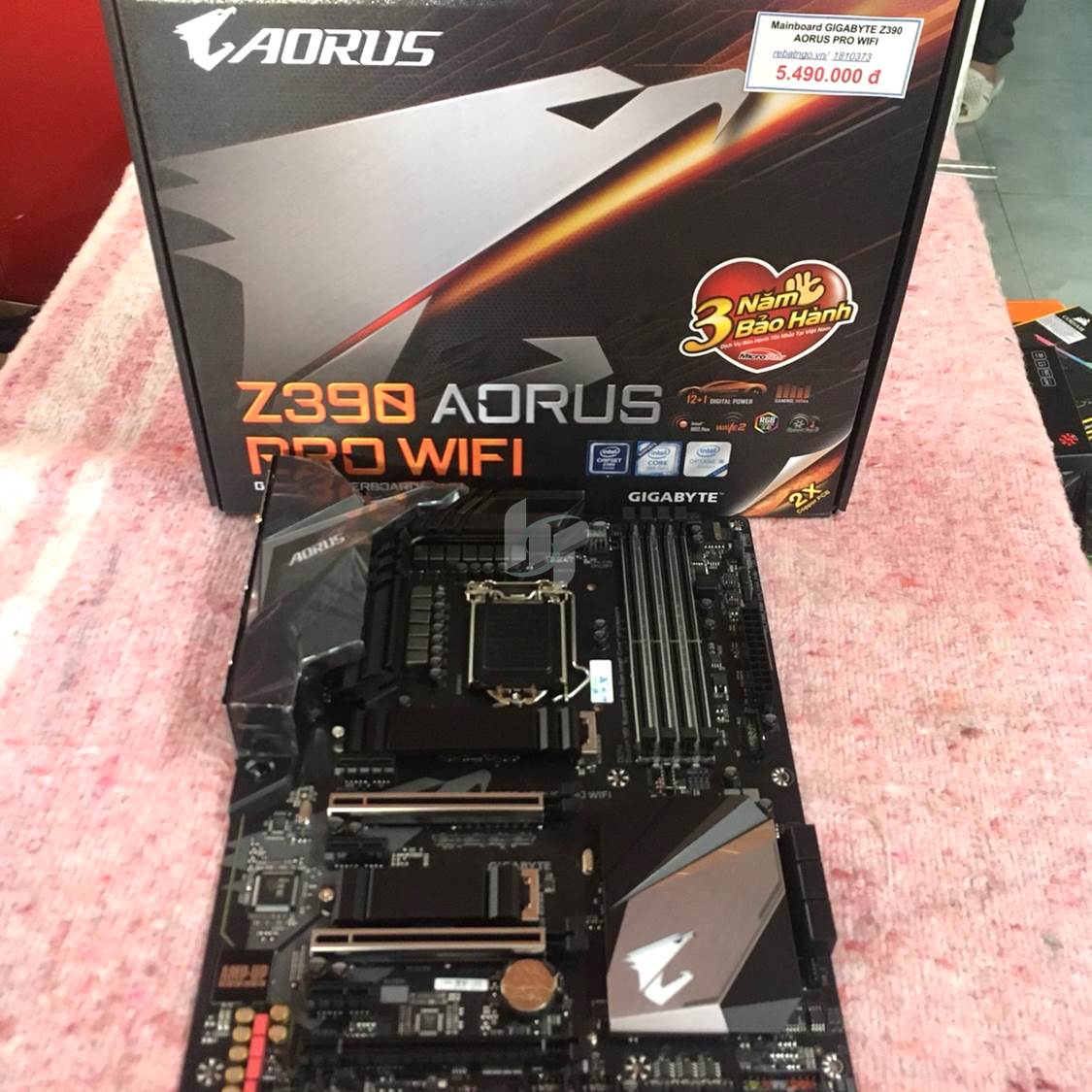 Mainboard GIGABYTE Z390 AORUS PRO WIFI