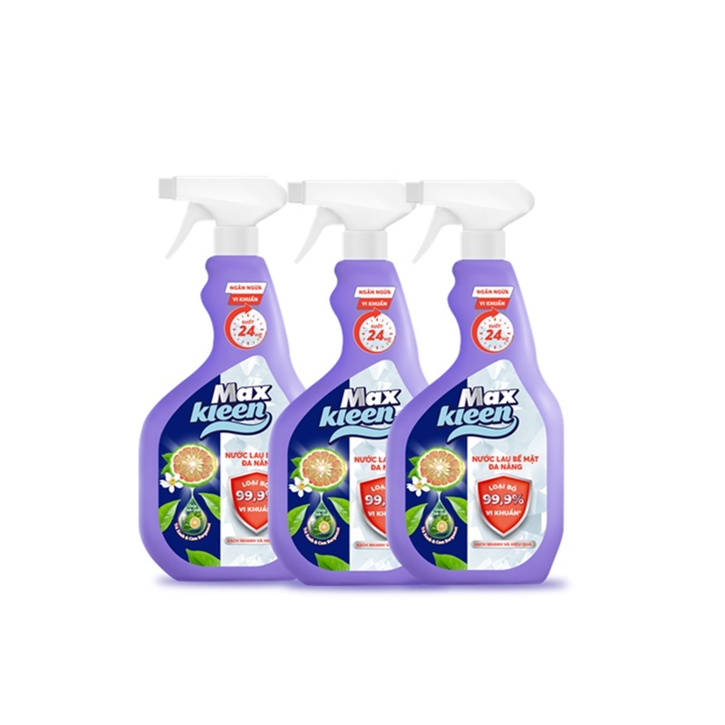 Nước lau bề mặt đa năng MaxKleen chai 520ml