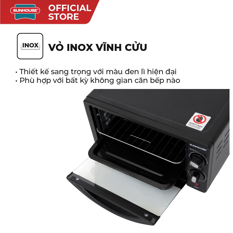 Lò nướng 10L SUNHOUSE SHD4206/4207