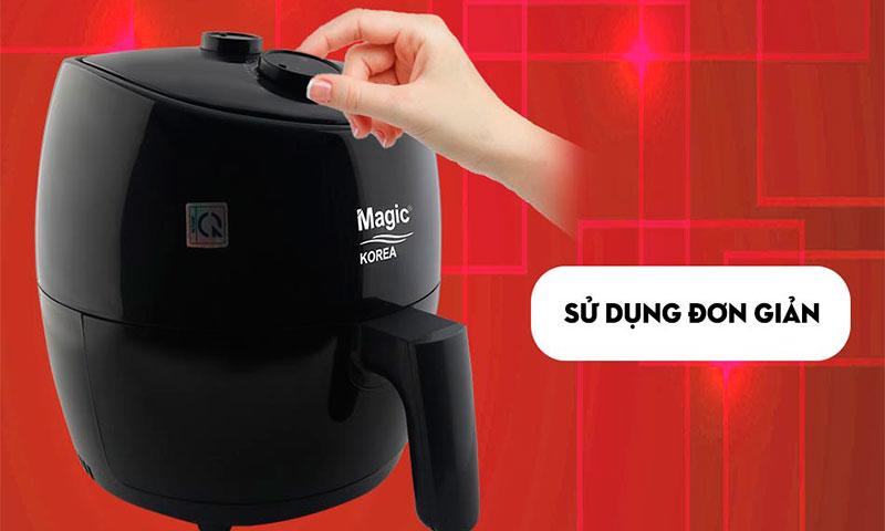 [HCM]Nồi Chiên Nướng Không Dầu 3.5L Magic Korea