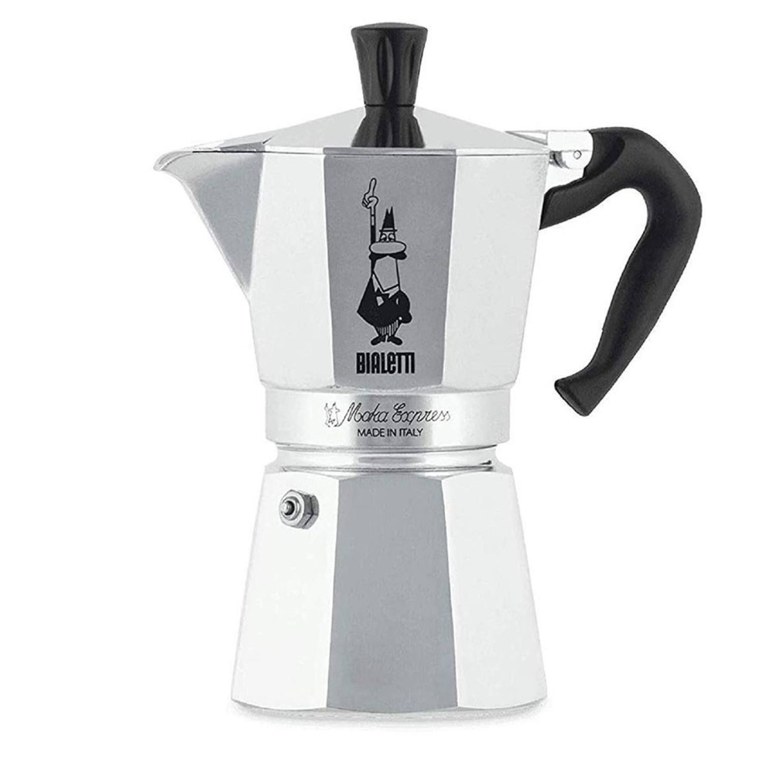 Ấm Moka Bialetti Express - ấm pha cà phê nhập khẩu Italia(3,4,6 Cup)