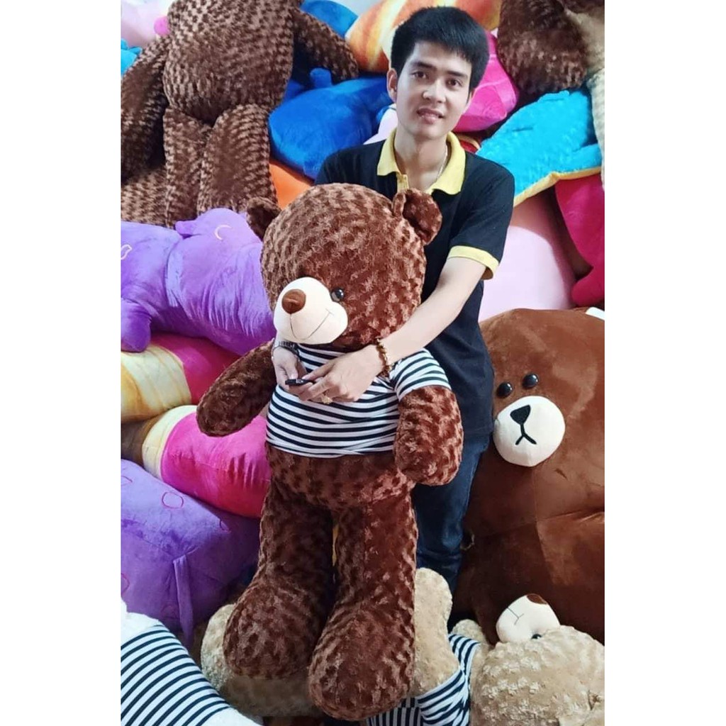 Gấu bông teddy 1m2 khổ vải