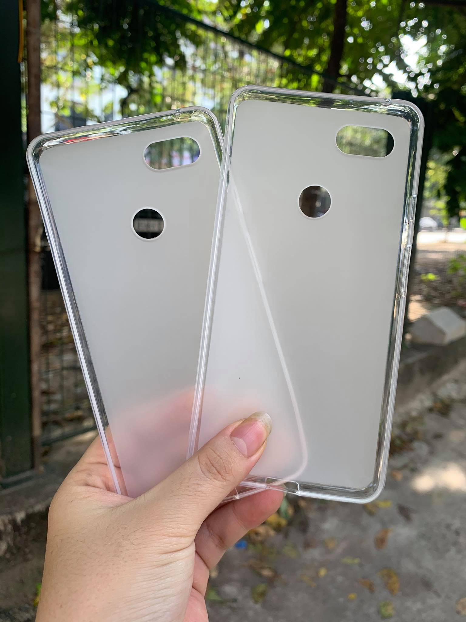 Ốp silicon dành cho điện thoại Google Pixel 3XL
