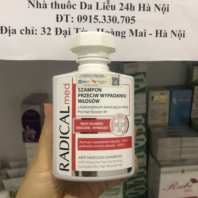 Radical Med Dầu Gội Làm Sạch Giúp Rụng Tóc 300ml