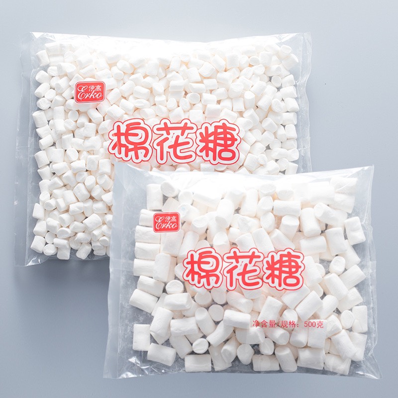 Kẹo Marshmallow trắng 500g làm kẹo nougat