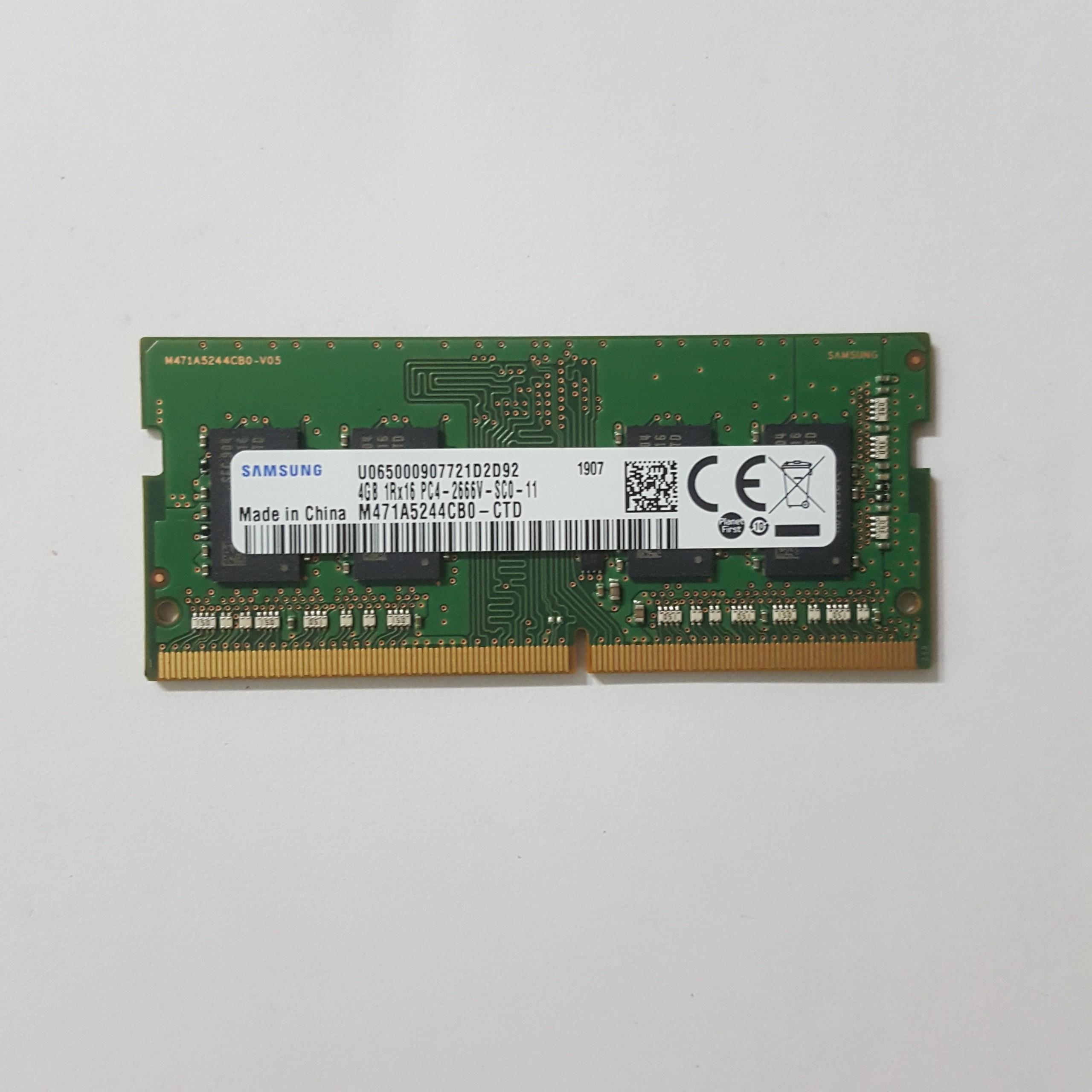 Ram laptop 4GB DDR4 bus 2400 (nhiều hãng) - LTR4 4GB