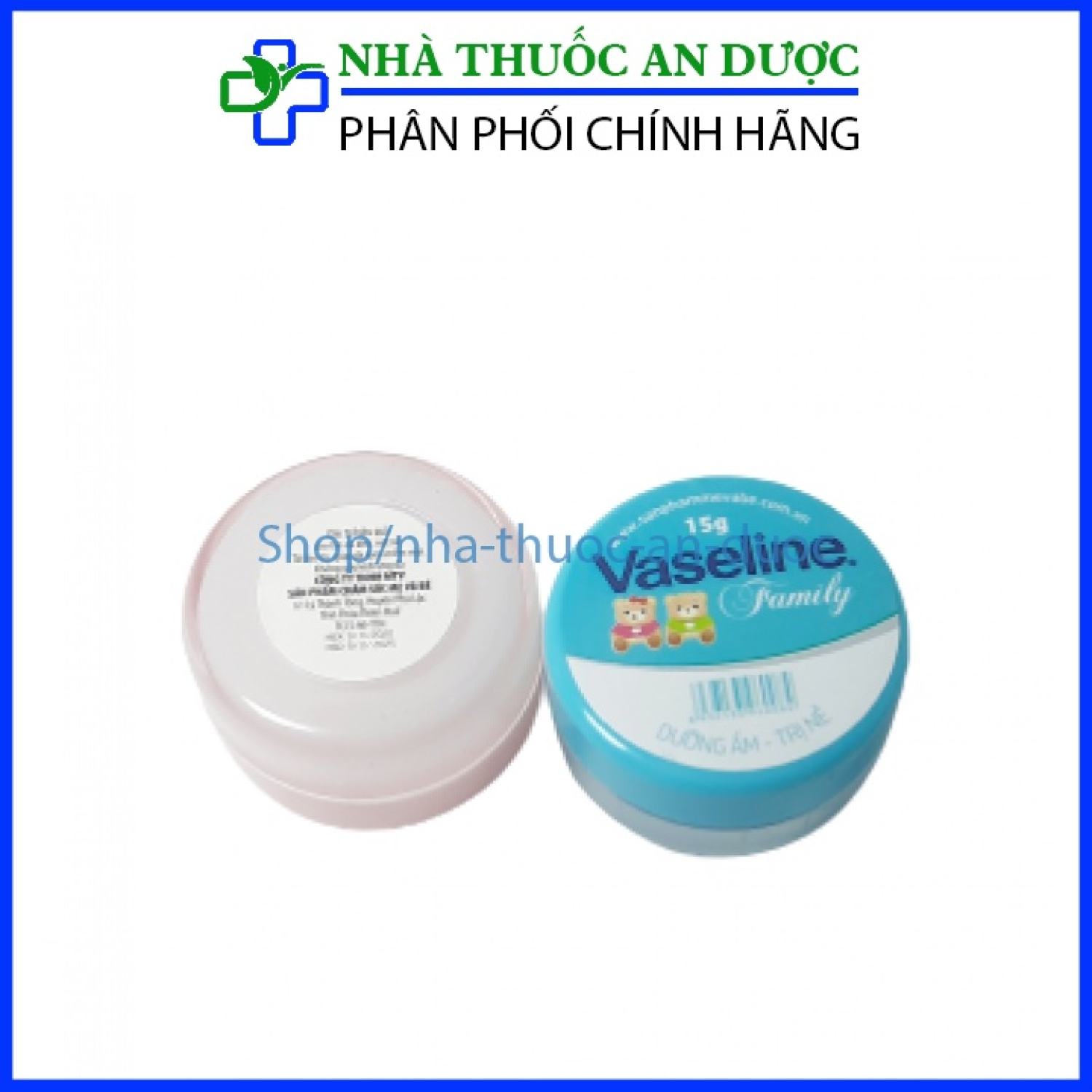 Kem nẻ dưỡng da Vaseline gấu – Lọ 15g