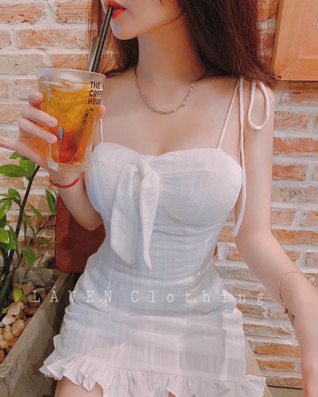 [HCM]ĐẦM 2 DÂY ĐUÔI CÁ ( CÓ MÚT NGỰC )-LC