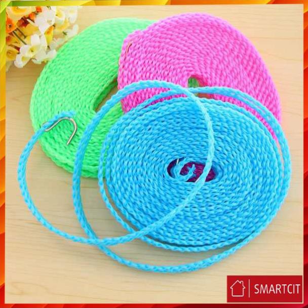 Dây phơi đồ thông minh không cần cặp có móc 2 đầu
