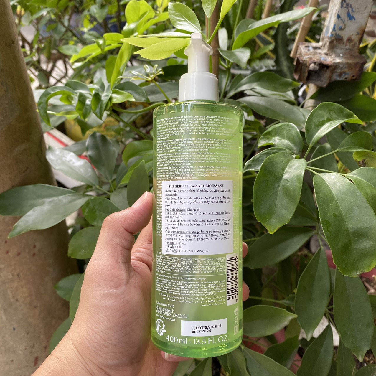 SVR Sebiaclear Gel Moussant 400ml