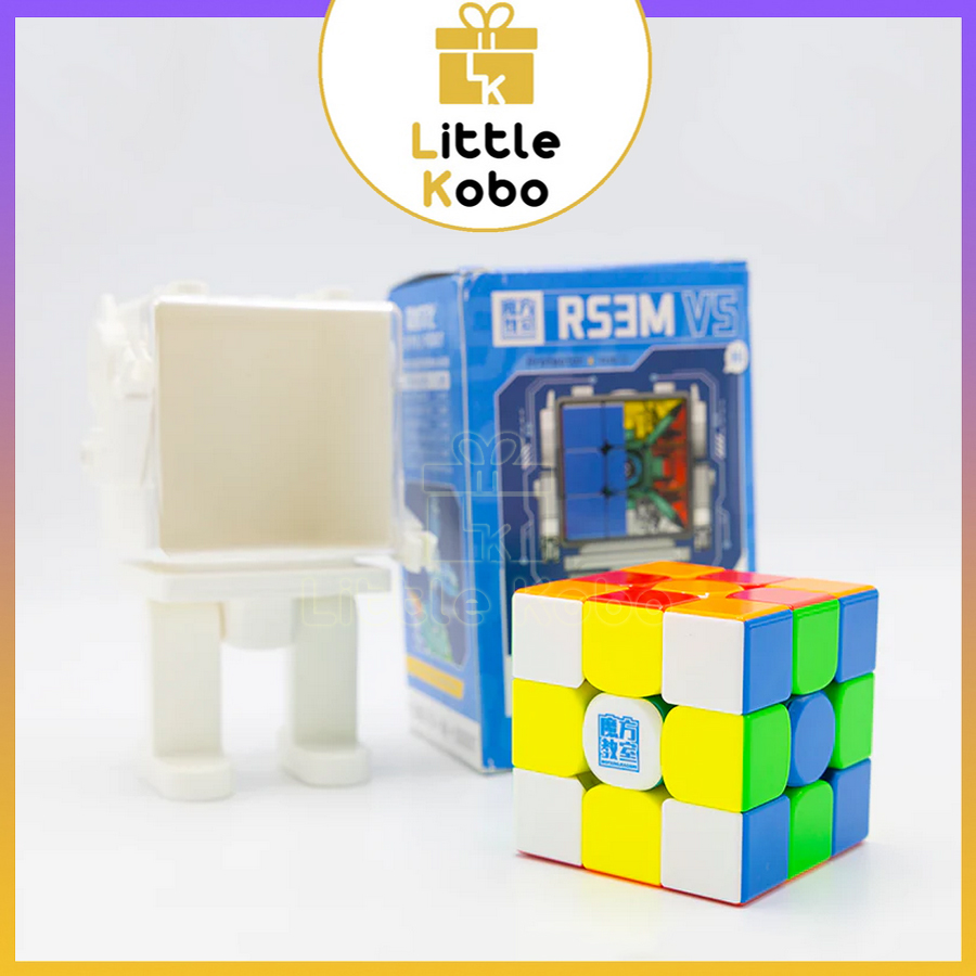 Rubik 3×3 MoYu RS3M V5 RS3 M 3×3 Magnetic Ball Core UV Rubic 3 Tầng Cao Cấp Có Nam Châm Đồ Chơi Trí Tuệ Phát Triển Tư Duy
