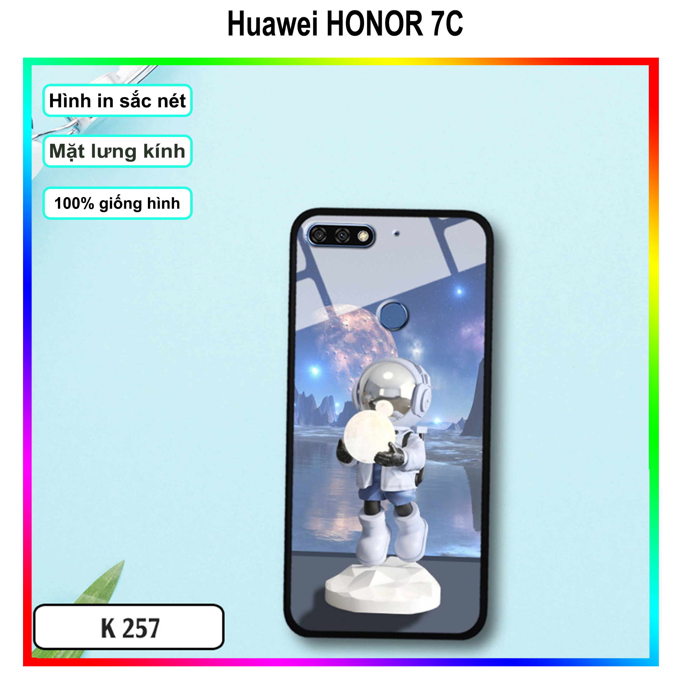 Ốp lưng phi hành gia Huawei Honor 7C