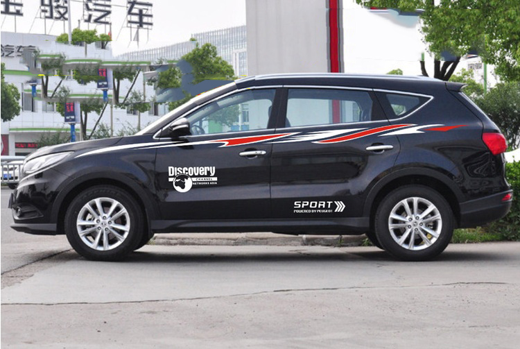 Tem xe ô tô phong cách thể thao TS037 xanh