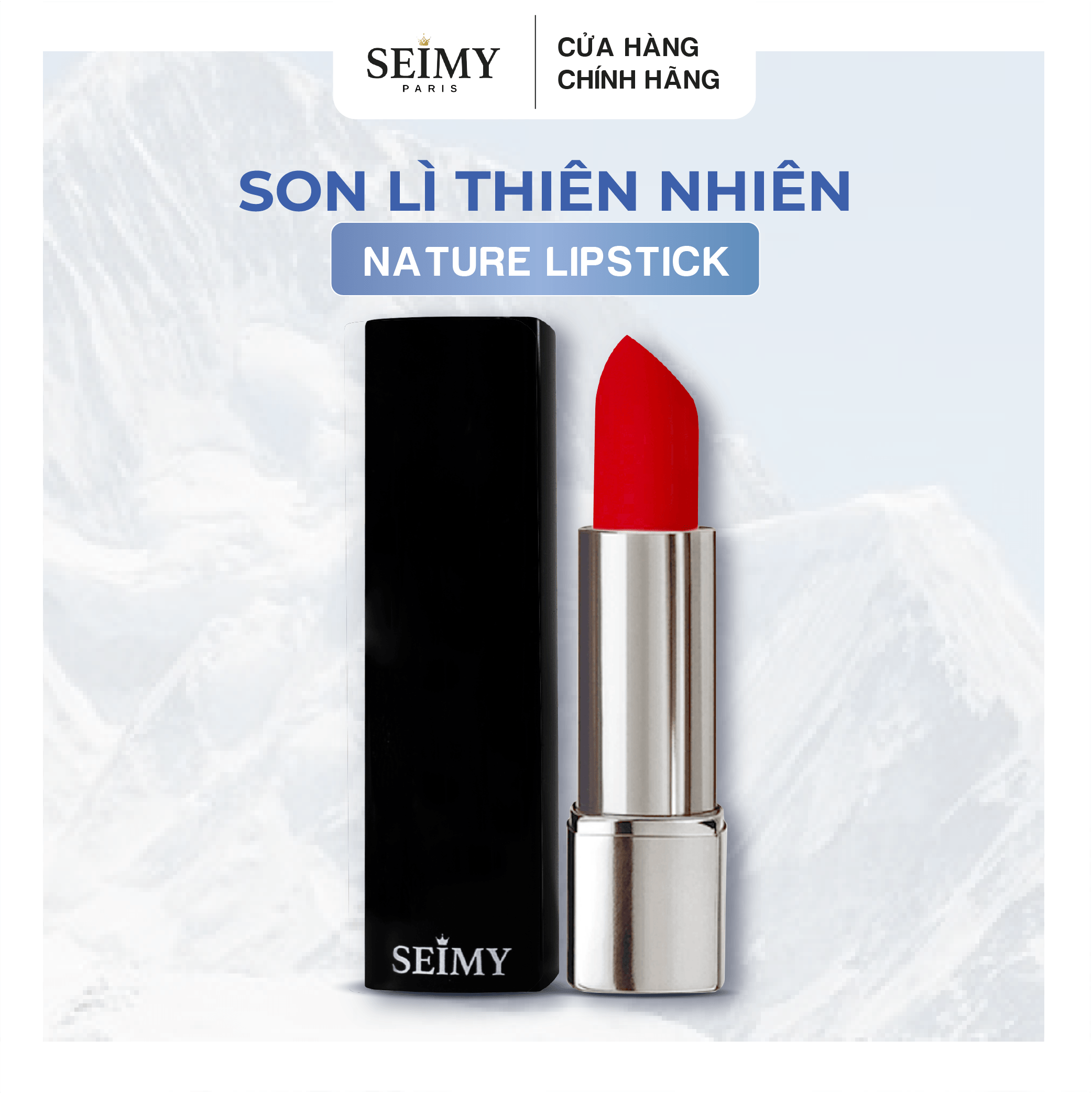 Son thỏi lì Seimy - Nature Lipstick 3,5g