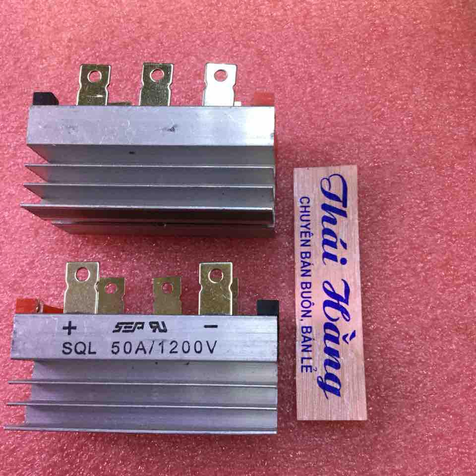 Điot cầu 3 pha 50 A/1200 v -5 chân (2 chiếc )