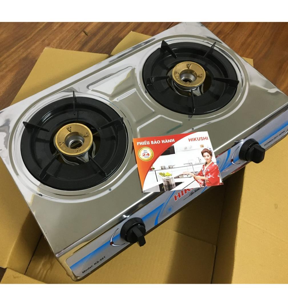 [ CHÍNH HÃNG ] Bếp gas đôi mặt inox - technology japan