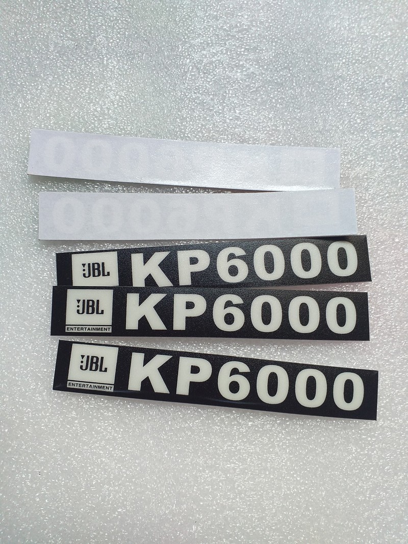[HCM]Tem loa KP6000 dán tay cầm thùng loa ( giá 2 tem )