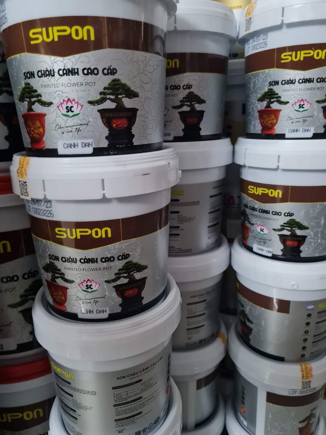 Sơn màu vân gỗ hệ nước ngoại thất( Hộp 1kg)