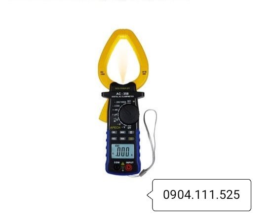 [Hcm]Ampere Clamp Meter for Measuring Ac Current Apech Ac-358 (1000A)
