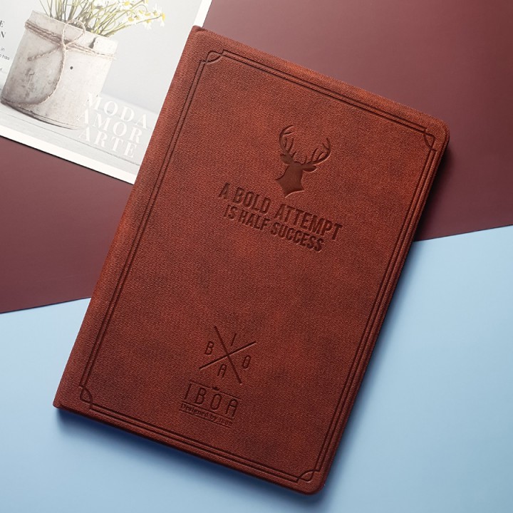 Bao Da iPad, Ốp iPad Dập Nổi Logo Đầu Hươu (P1)