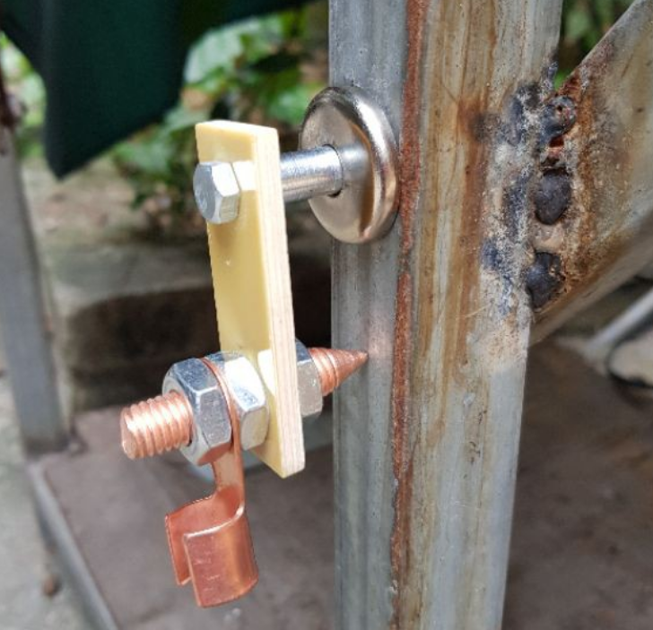 Kẹp mát máy hàn 500A Max nam châm siêu hít