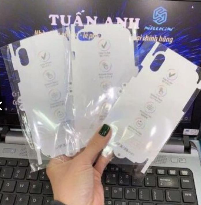 Dán lưng ppf 360° iphone xr hót