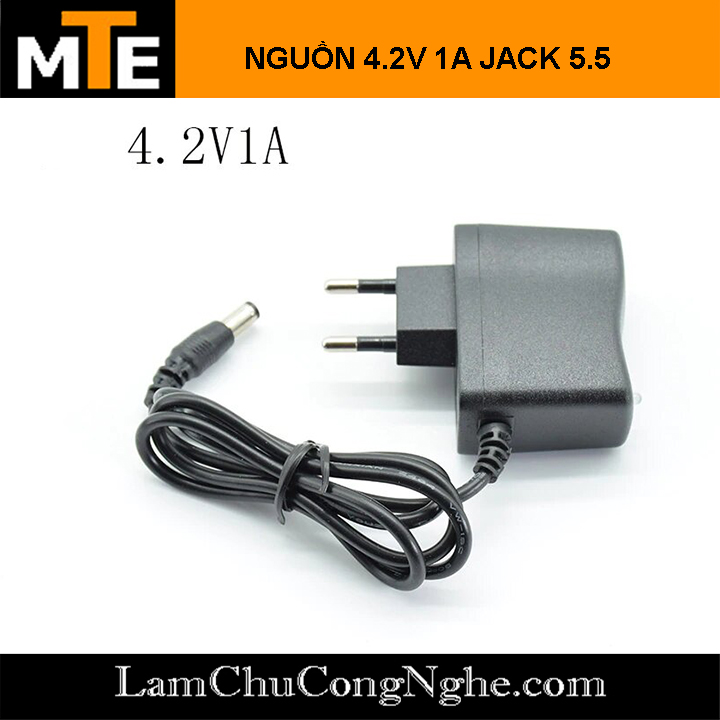 Adapter chuyên sạc pin 1 cell 4.2V 1A