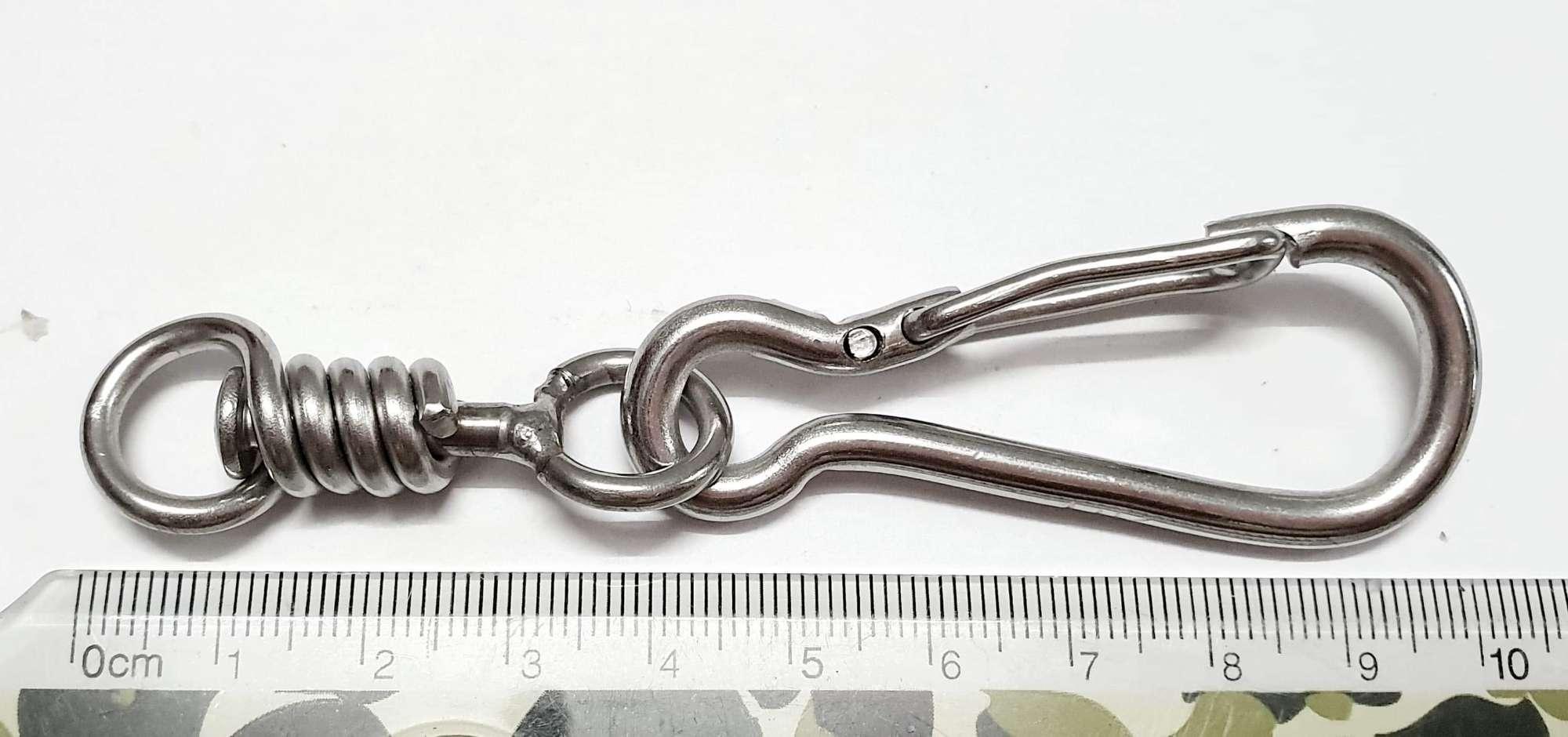[HCM]Móc khóa inox kích thước 10cm