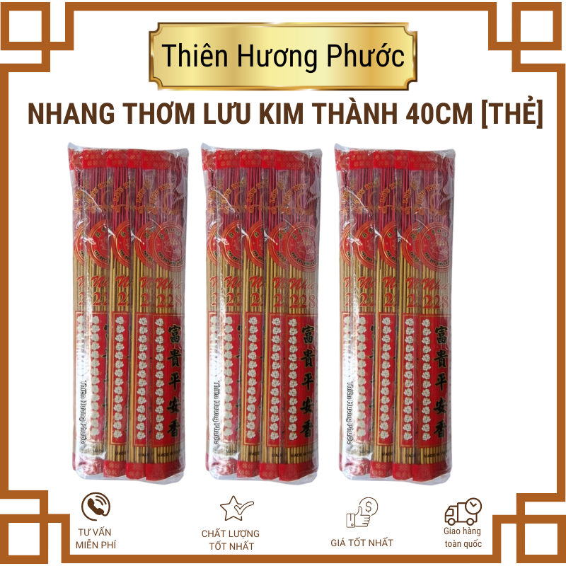 Nhang Quế 30cm, 40cm nhãn vàng 400gr