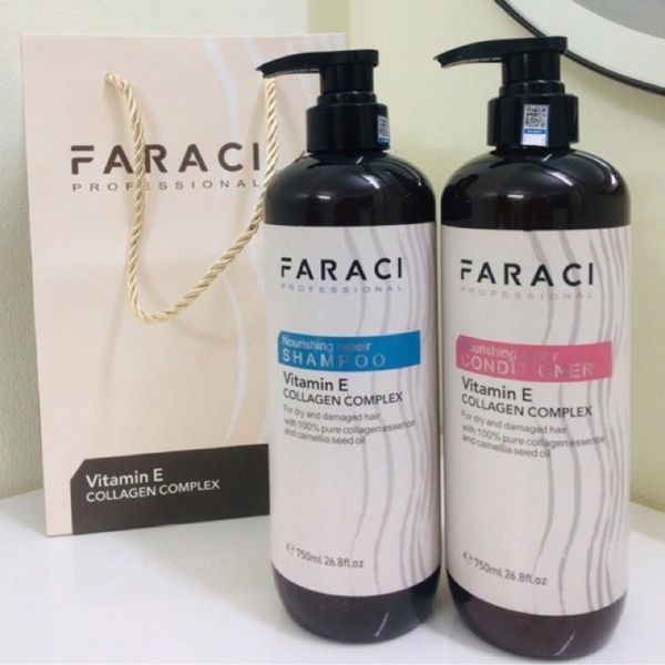 DẦU GỘI XẢ PHỤC HỒI TÓC FARACI 750ml
