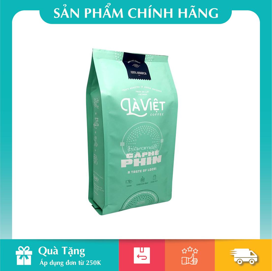 Cà Phê Bột Là Việt Phin 100% Arabica 340g Vị Đậm, Mạnh