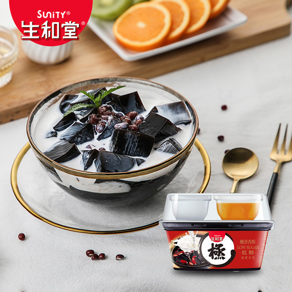 Thạch Cao quy linh đậu đỏ sữa dừa 222g