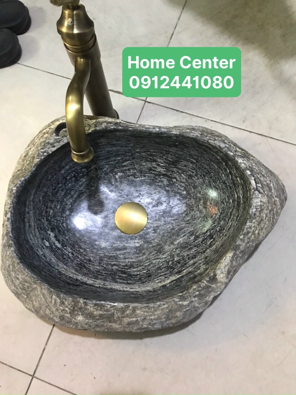 Lavabo đá Vân mây
