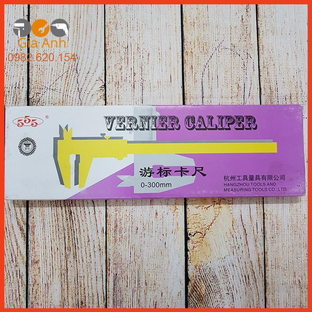 Thước cặp  kẹp cơ khí thép không gỉ 0 300mm.