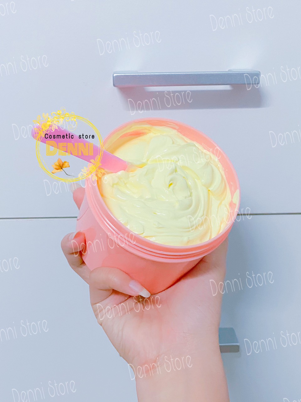 [HCM]Lẻ hủ kem body nền sệt 500g