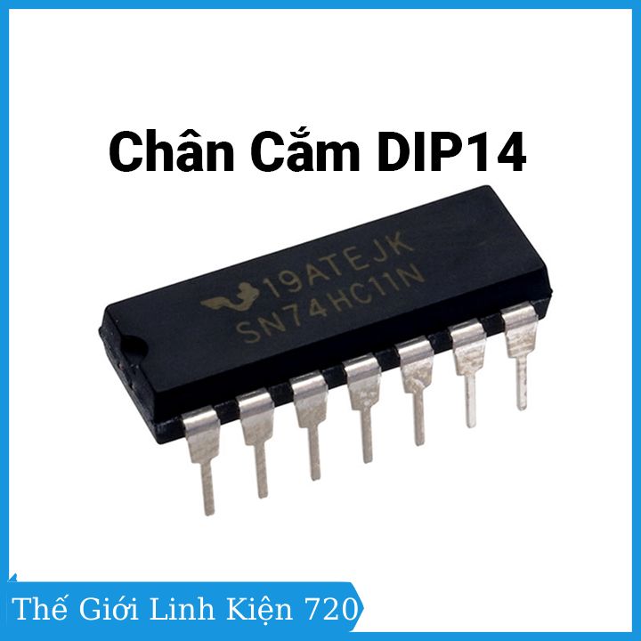 74HC11 SOP14 / DIP14 Triple 3-input AND Gate