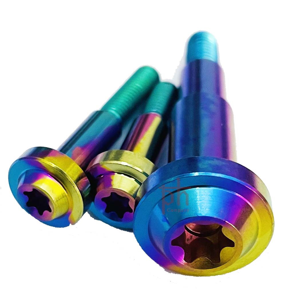 [HCM]Ốc Tay Thắng Vario Bên Phải Và Trái 3 Ốc Titan Gr5 Kèm Tán-CPN