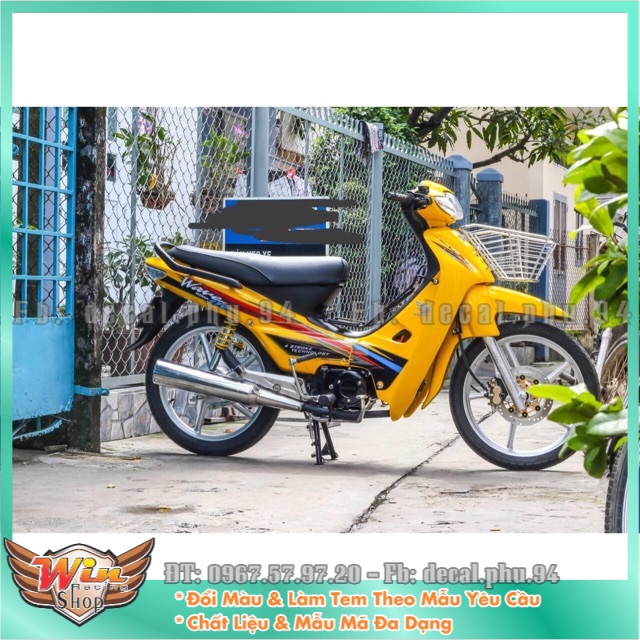Tem rời Wave Nhỏ full vàng