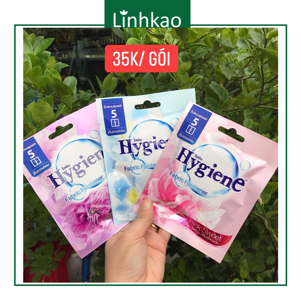 Túi thơm Hygiene treo phòng/xe 8g