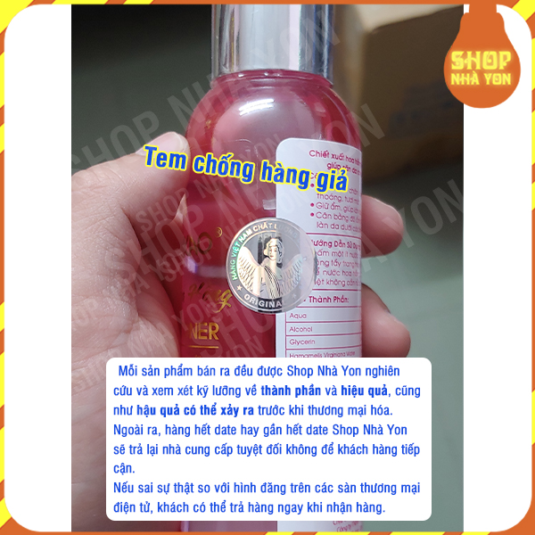 Thorakao Nước hoa hồng 150ml