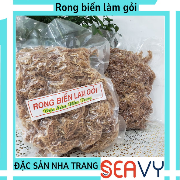 [FREE SHIP]🌱🍣 Rong biển khô rong sụn, làm gỏi, Đặc sản Nha Trang, tốt cho sức khỏe, 500 gram 🌱🍣[SEAVY NHA TRANG]