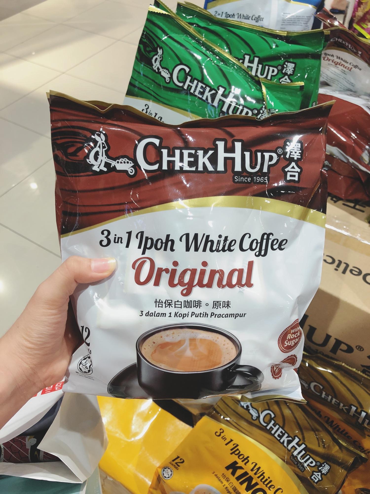 Cà phê trắng Chek Hup 3 trong 1