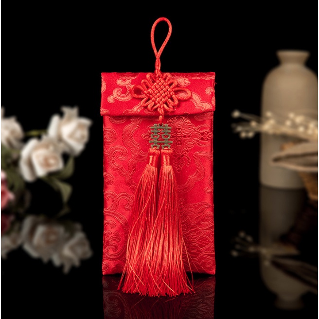Bao lì xì họa tiết song hỷ
