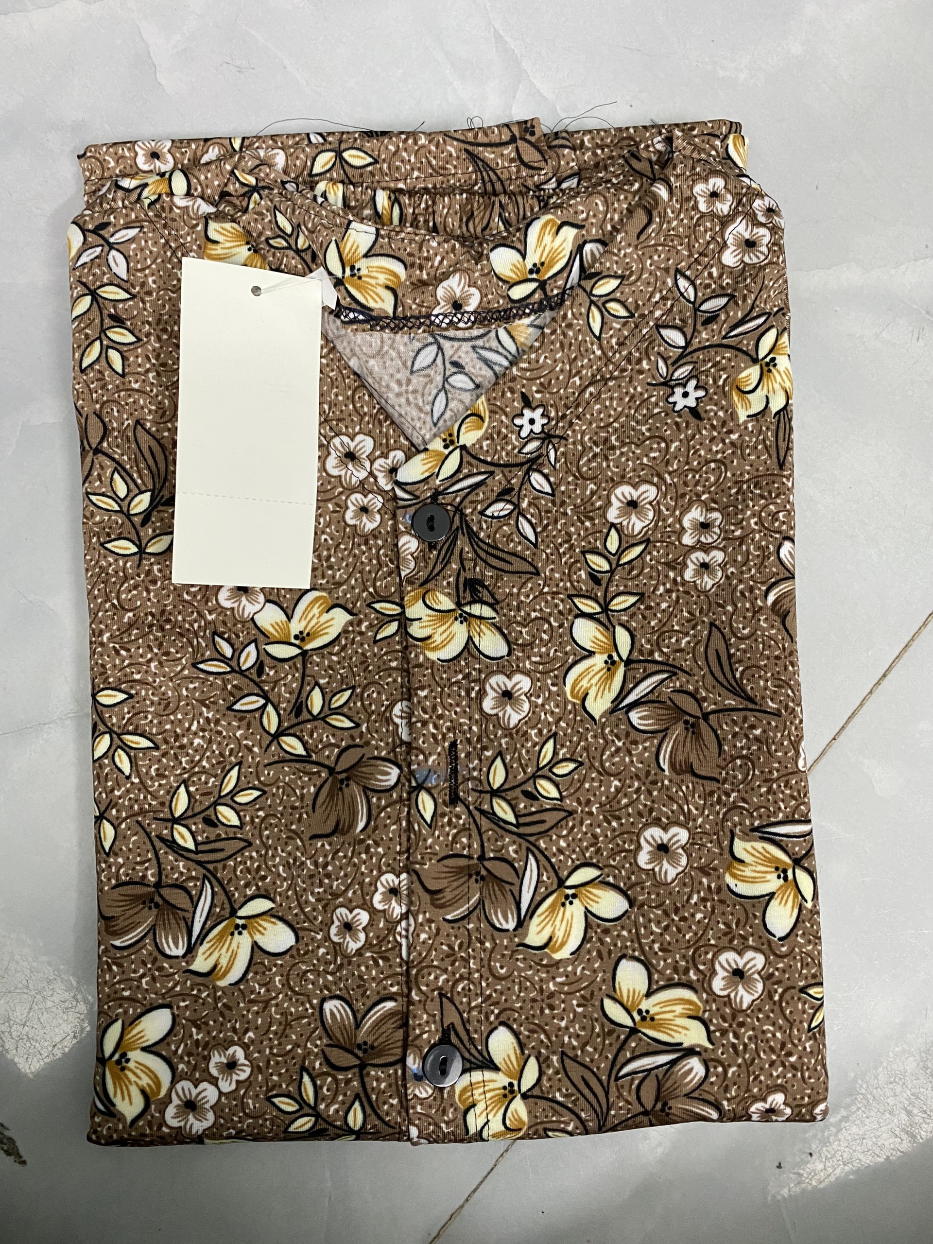 Bộ đồ Bà ba tay dài chất thun lạnh cho bà