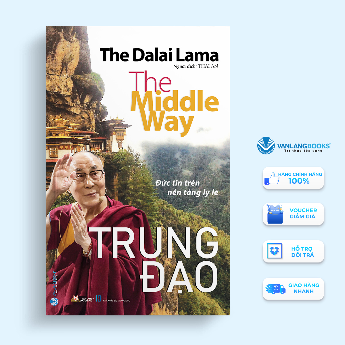 Sách trung đạo - đức tin trên nền tảng lý lẽ-vanlangbooks