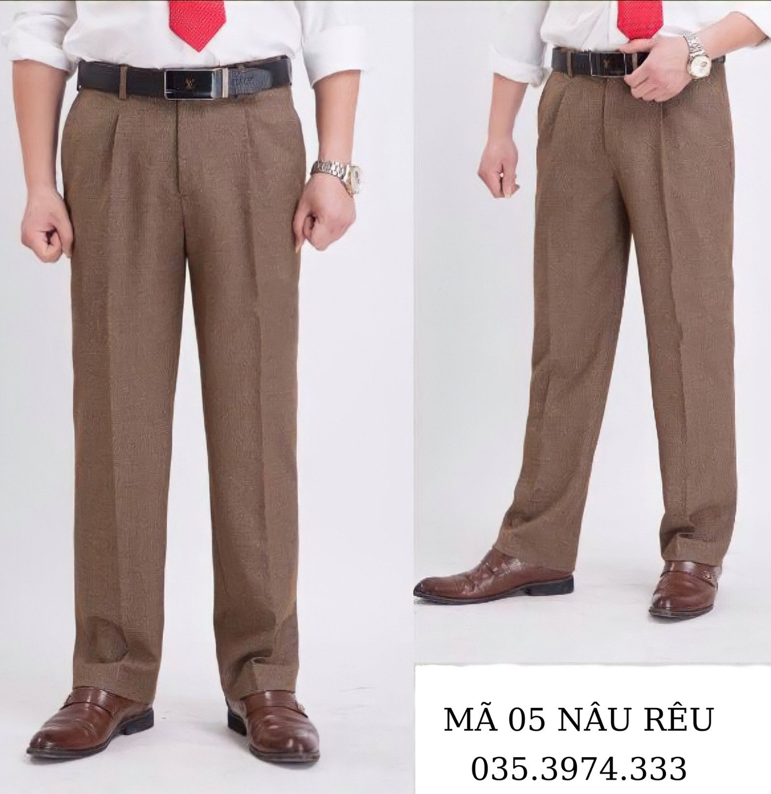 Quần âu nam trung niên cao cấp